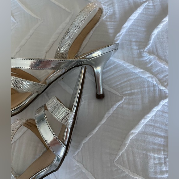 Nina Strappy Slip-on Sandals (Silver) - Picture 2 of 3